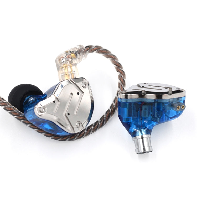 KZ ZS10 Pro 10-unit Ring Iron Gaming In-ear Wired Earphone,, ZS10 Pro Standard Version(Blue), ZS10 Pro Standard Version(Streamer Blue), ZS10 Pro Standard Version(Glare Gold), ZS10 Pro Standard Version(Purple), ZS10 Pro Mic Version(Black)���������������...
