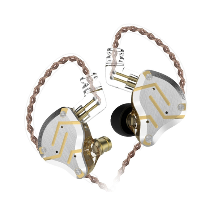 KZ ZS10 Pro 10-unit Ring Iron Gaming In-ear Wired Earphone,, ZS10 Pro Standard Version(Blue), ZS10 Pro Standard Version(Streamer Blue), ZS10 Pro Standard Version(Glare Gold), ZS10 Pro Standard Version(Purple), ZS10 Pro Mic Version(Black)���������������...