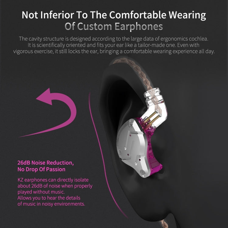 KZ ZS10 Pro 10-unit Ring Iron Gaming In-ear Wired Earphone,, ZS10 Pro Standard Version(Blue), ZS10 Pro Standard Version(Streamer Blue), ZS10 Pro Standard Version(Glare Gold), ZS10 Pro Standard Version(Purple), ZS10 Pro Mic Version(Black)���������������...