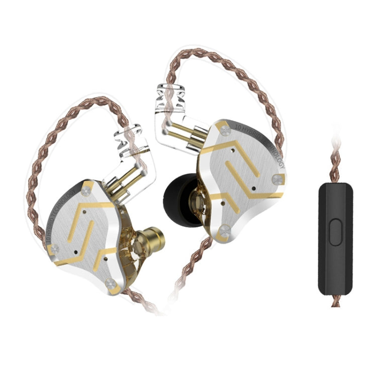 KZ ZS10 Pro 10-unit Ring Iron Gaming In-ear Wired Earphone,, ZS10 Pro Standard Version(Blue), ZS10 Pro Standard Version(Streamer Blue), ZS10 Pro Standard Version(Glare Gold), ZS10 Pro Standard Version(Purple), ZS10 Pro Mic Version(Black)���������������...