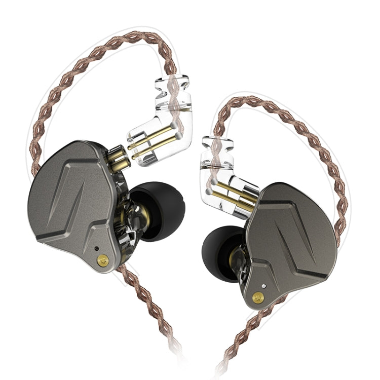 KZ ZSN Pro Ring Iron Hybrid Drive Metal In-ear Wired Earphone,, ZSN Standard Version(Purple), ZSN Mic Version(Grey), ZSN Mic Version(Blue), ZSN Mic Version(Purple), ZSN Standard Version(Grey), ZSN Standard Version(Blue)