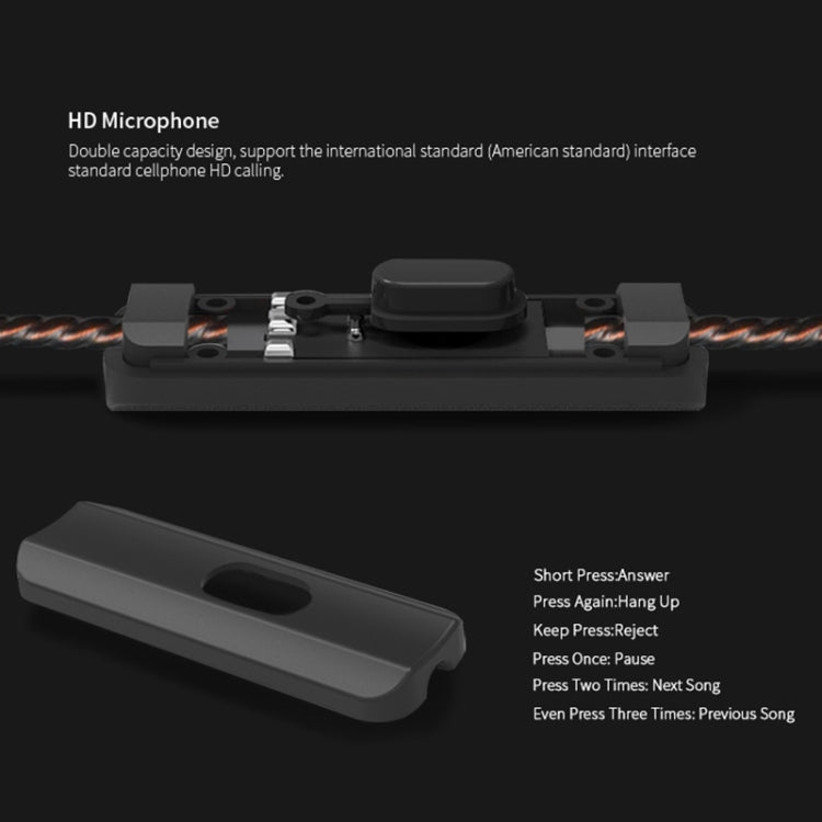 KZ ZSR 6-unit Ring Iron In-ear Wired Earphone,, ZSR Mic Version(Red), ZSR Mic Version(Green), ZSR Standard Version(White), ZSR Standard Version(Black), ZSR Standard Version(Red), Standard Version(Green), ZSR Mic Version(White), ZSR Mic Version(Black)