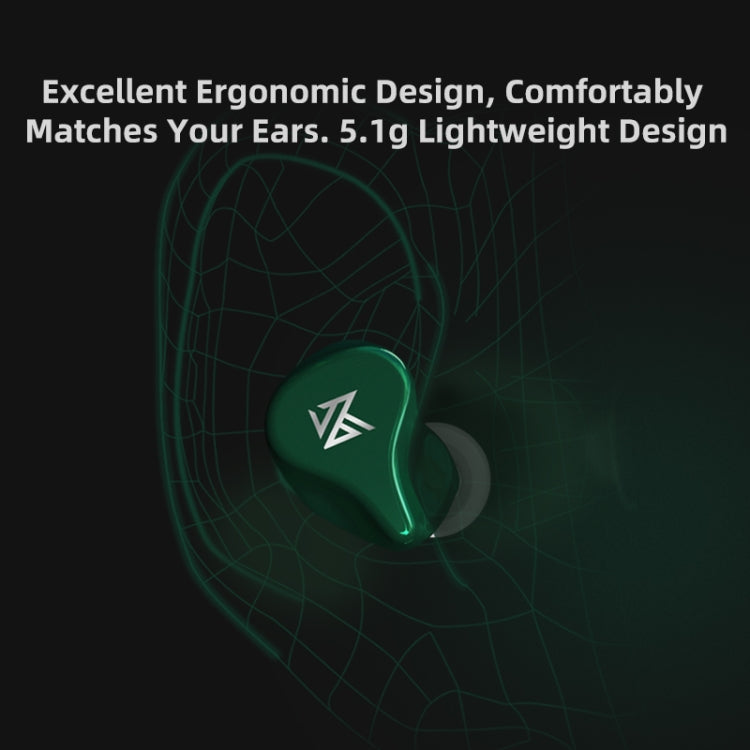 KZ Z1 1DD Dynamic True Wireless Bluetooth 5.0 Sports In-ear Earphone, Z1(Black), Z1(Green)