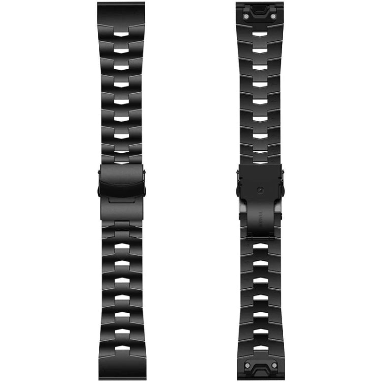 22mm Titanium Alloy Quick Release Replacement Watchband, For Garmin Fenix 6