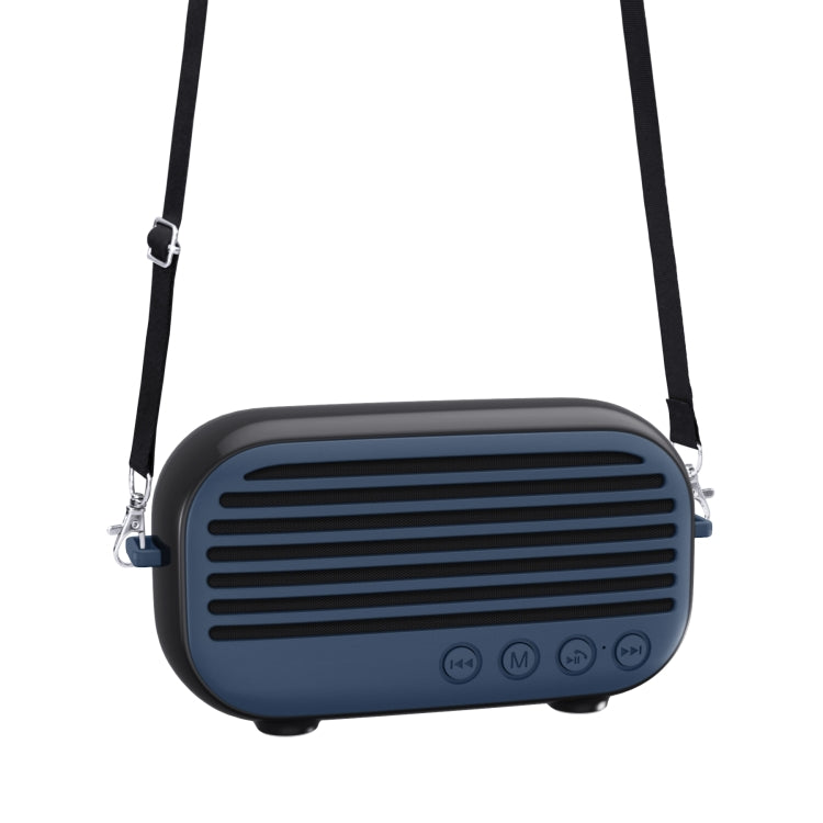 New Rixing NR-3000M Bluetooth 5.0 Portable Karaoke Wireless Bluetooth Speaker with Microphone & Shoulder Strap, NR-3000M(Black), NR-3000M(Red), NR-3000M(Blue), NR-3000M(Green)