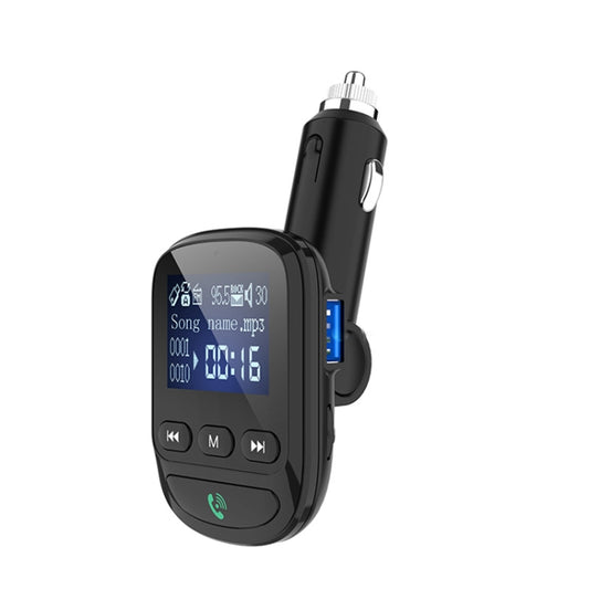 BT06 1.4 inch Car MP3 Player FM Transmitter QC3.0 Quick Charge Support Bluetooth Handsfree / TF Card, BT06 QC3.0