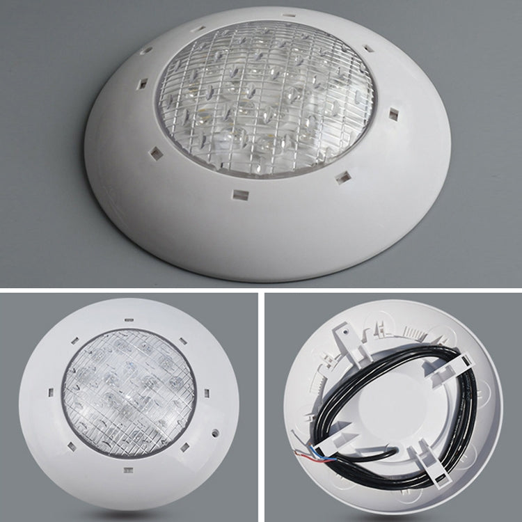 ABS Plastic Swimming Pool Wall Lamp Underwater Light, 6W, 9W, 12W, 18W, 24W, 12x3W, 18x3W