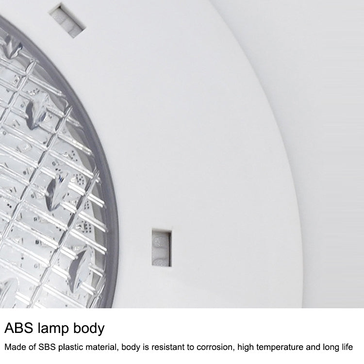 ABS Plastic Swimming Pool Wall Lamp Underwater Light, 6W, 9W, 12W, 18W, 24W, 12x3W, 18x3W