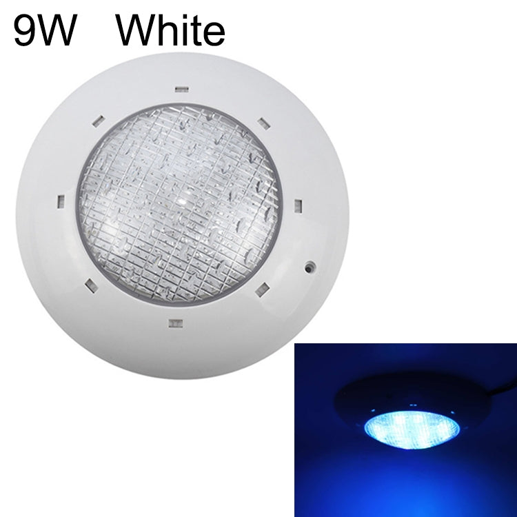 ABS Plastic Swimming Pool Wall Lamp Underwater Light, 6W, 9W, 12W, 18W, 24W, 12x3W, 18x3W