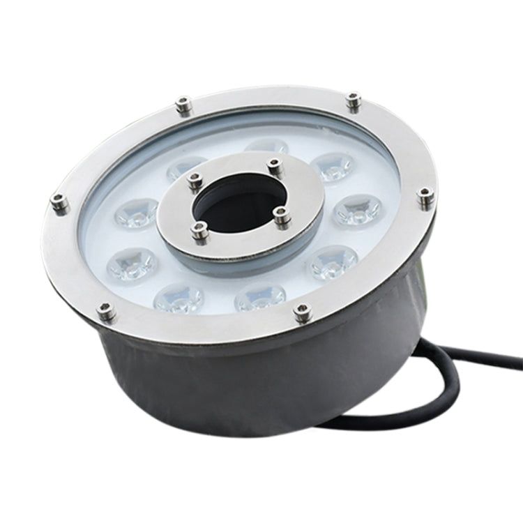 Landscape Colorful Color Changing Ring LED Aluminum Alloy Underwater Fountain Light, 6W, 12W, 18W