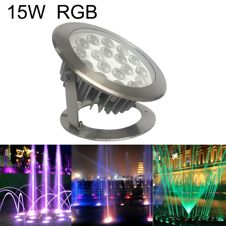 Square Park Landscape LED Underwater Light Pool Light, 6W, 9W, 12W, 15W, 18W, 24W, 30W, 36W, 50W, 108W