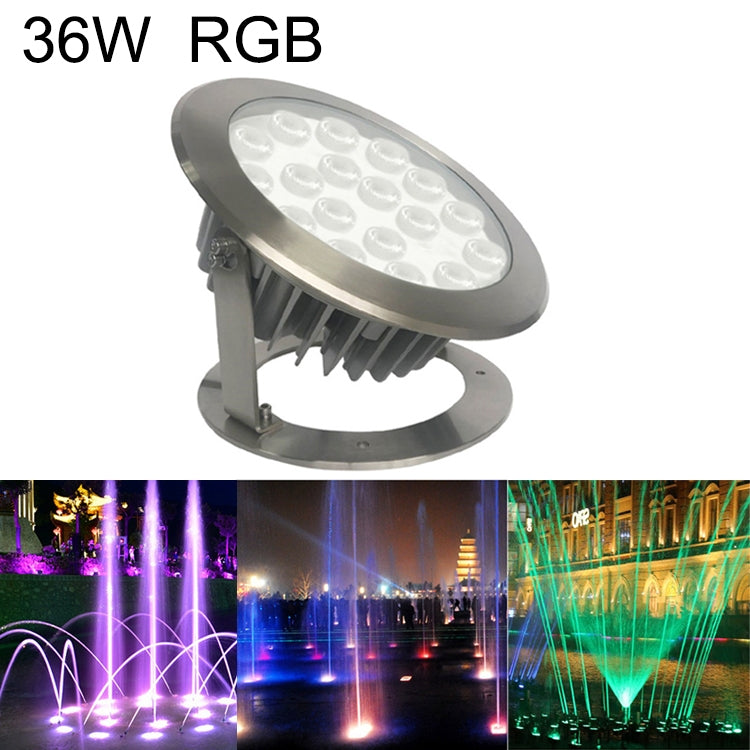 Square Park Landscape LED Underwater Light Pool Light, 6W, 9W, 12W, 15W, 18W, 24W, 30W, 36W, 50W, 108W