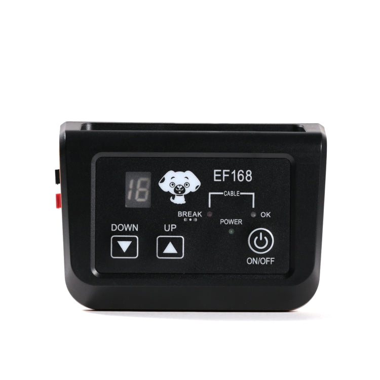 EF168 Wired Rechargeable Waterproof Pet Electronic Fence Dog Training Device, 1 to 1