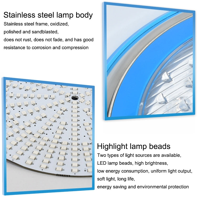 LED Stainless Steel Wall-mounted Pool Light Landscape Underwater Light, 6W, 9W, 12W, 18W, 24W, 36W, 54W
