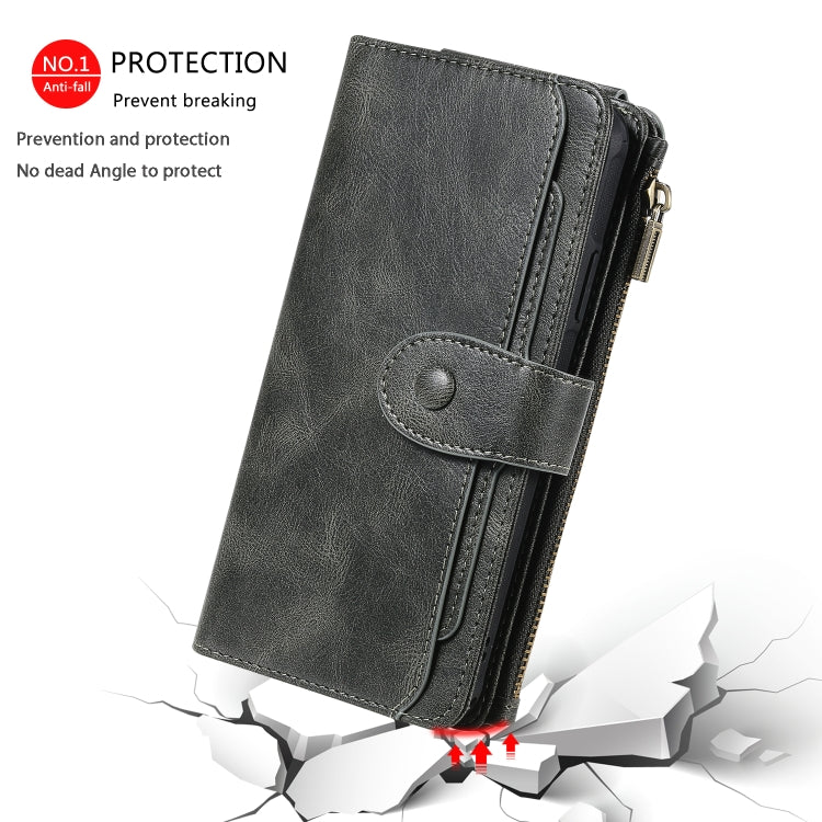 Retro Multifunctional Horizontal Flip PU Leather Case with Card Slot & Holder & Wallet & Photo Frame, For iPhone 11 Pro, For iPhone 11, For iPhone 11 Pro Max