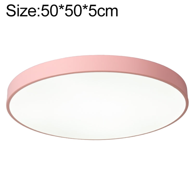 Macaron LED Round Ceiling Lamp, Stepless Dimming, 23cm, 30cm, 40cm, 50cm, 60cm, 78cm