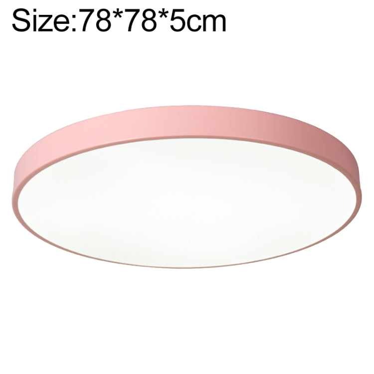 Macaron LED Round Ceiling Lamp, Stepless Dimming, 23cm, 30cm, 40cm, 50cm, 60cm, 78cm