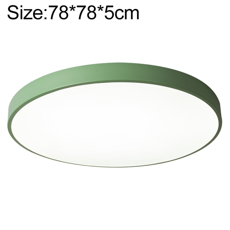 Macaron LED Round Ceiling Lamp, Stepless Dimming, 23cm, 30cm, 40cm, 50cm, 60cm, 78cm