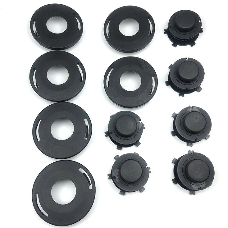12 PCS / Set Lawn Mower Head Cover Winding Wheel for Stihl 25-2 FS90 110 120 55, For Stihl 25-2 FS90