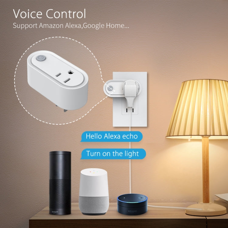 NEO NAS-WR12W 15A 2.4G WiFi US Smart Power Plug, WR12W