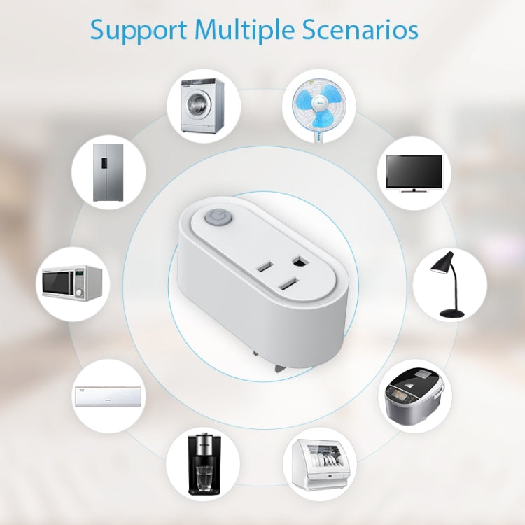 NEO NAS-WR12W 15A 2.4G WiFi US Smart Power Plug, WR12W