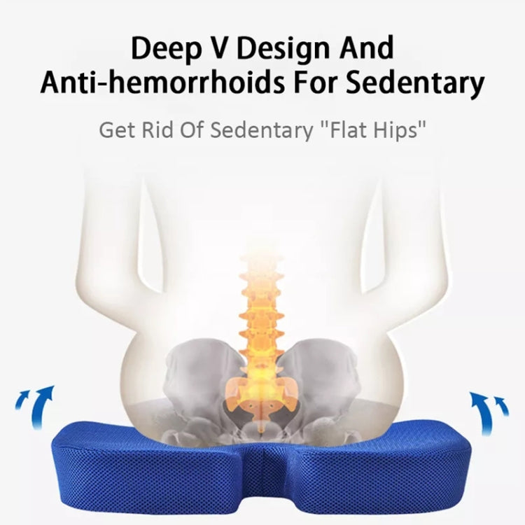 Soft U-shaped cushion Ergonomic Seat, Mesh Style
