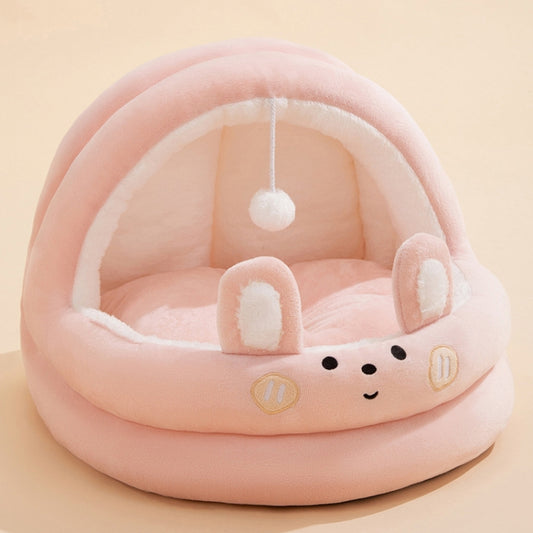 Semi-enclosed Cradle Pet Cat Bed Dog Kennel Pad Pet Supplies, S, M, L