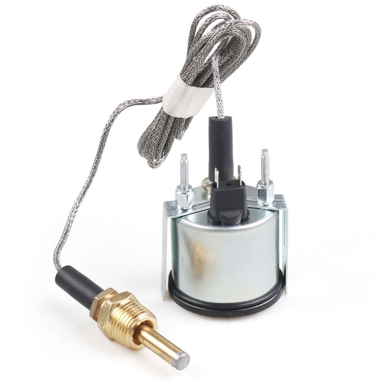 52mm Pointer Mechanical Water Temperature Gauge with Sensor, 2mm Pointer Water Temperature Gauge