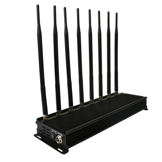 JAX-101C-8 2G 3G 4G WiFi Phone Signal Jammer with 8 Antennas, JAX-101C-8