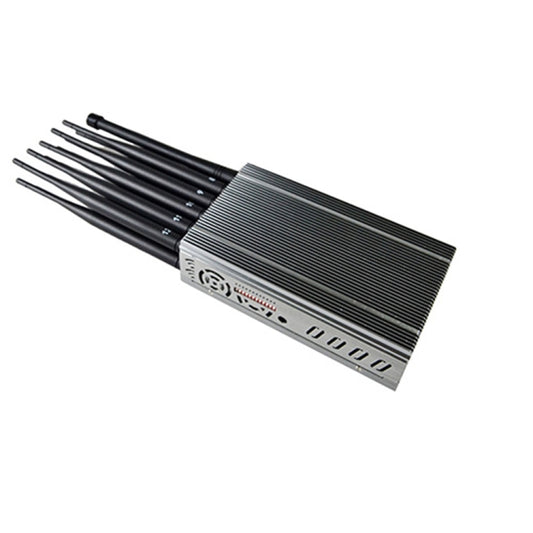 JAX-121A-12B 2G/3G/4G/WIFI/GPS/LOJACK Mobile Signal Jammer with Remote Control, JAX-121A-12B
