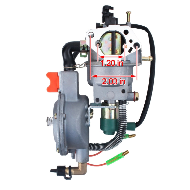 GX390 LPG NG 188F 5KW Natural Gas Generator Carburetor, Natural Gas Generator Carburetor