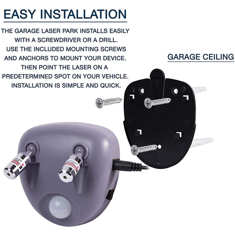 Parking Assist Dual-head Laser Parking Meter, US Plug, EU Plug