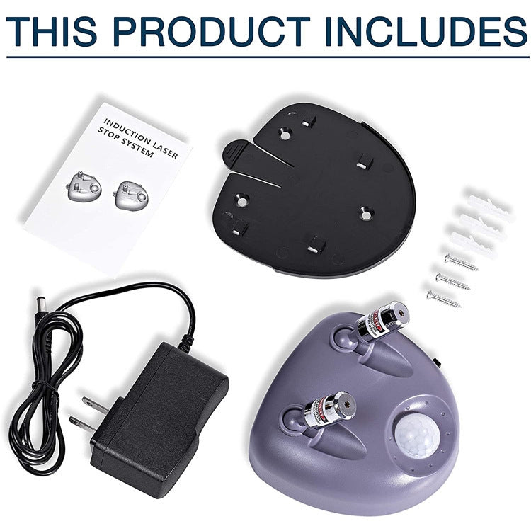 Parking Assist Dual-head Laser Parking Meter, US Plug, EU Plug