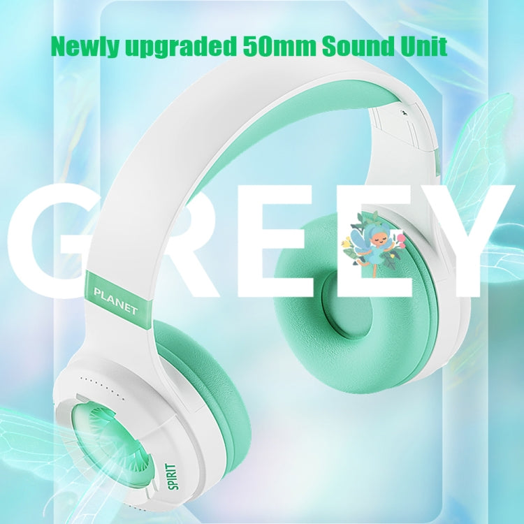 KE25 RGB Light Wireless Stereo Music Bluetooth Headset