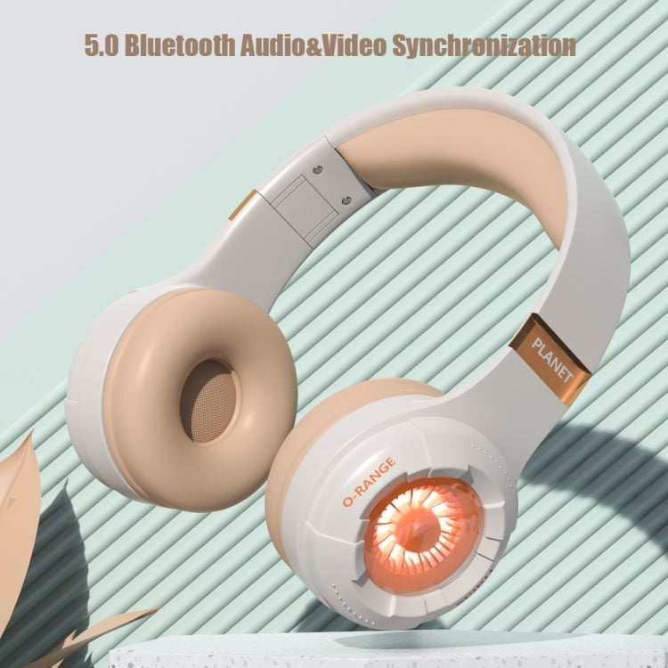 KE25 RGB Light Wireless Stereo Music Bluetooth Headset