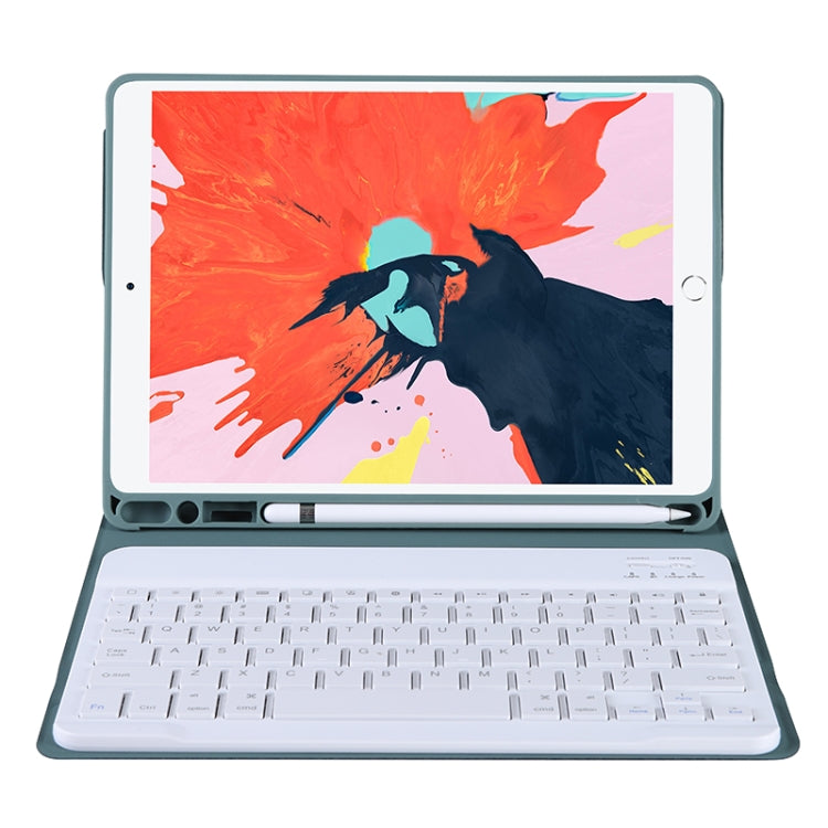 T102B For iPad Air / Pro 10.5 inch (2019) TPU Candy Color Ultra-thin Bluetooth Keyboard Protective Case with Stand & Pen Slot, For iPad Air 10.5 inch (2019)