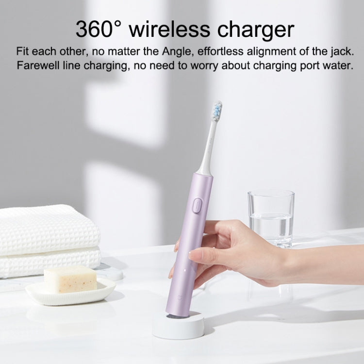 Original Xiaomi Mijia Sonic Electric Toothbrush T302, T302 (Silver), T302 (Purple), T302 (Black)