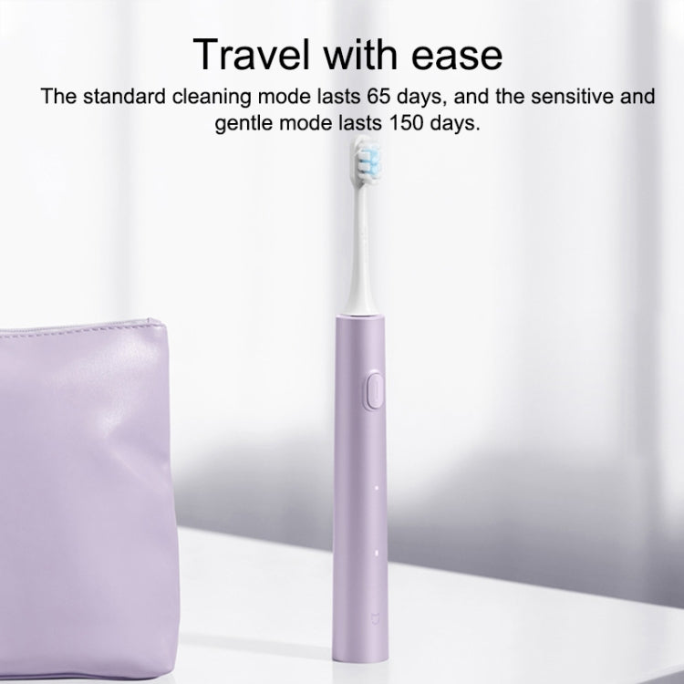 Original Xiaomi Mijia Sonic Electric Toothbrush T302, T302 (Silver), T302 (Purple), T302 (Black)