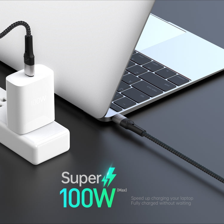 DUZZONA A4 5A USB-C to M+L+C Fast Charging Data Cable, A4