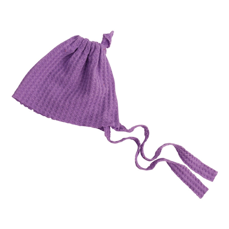 Elastic Fabric Newborn Baby Cute Cap with Strap