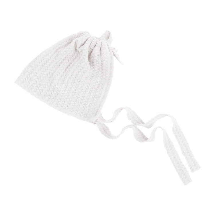 Elastic Fabric Newborn Baby Cute Cap with Strap