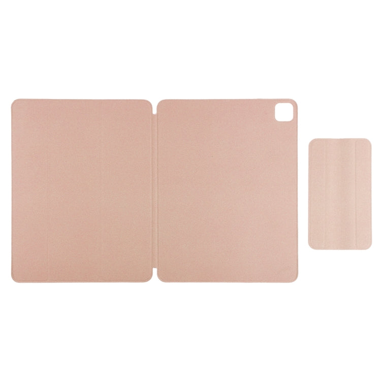 For iPad Air 13 2024 / 2025 / Pro 12.9 2020 Active Buckle Magnetic PU Leather Tablet Case With Holder & Sleep / Wake-up Function, For iPad Air 13 2024 / Pro 12.9 2020