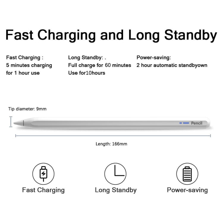 BP20Pro Magnetic Wireless Charging Active Bluetooth Stylus Pen, BP20Pro