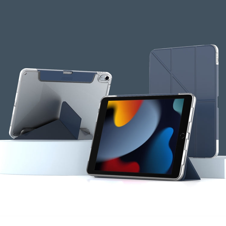 Mutural Deformation Stand Smart Leather Tablet Case, For iPad 2025 / 2022, For iPad Air 11 2025 / 2024, For iPad Air 13 2025 / 2024, For iPad Pro 13 2024, For iPad Pro 11 2024, For iPad Pro 11 2022 / 2021 / 2020, For iPad  Air 2022 / 2020 10.9���������...