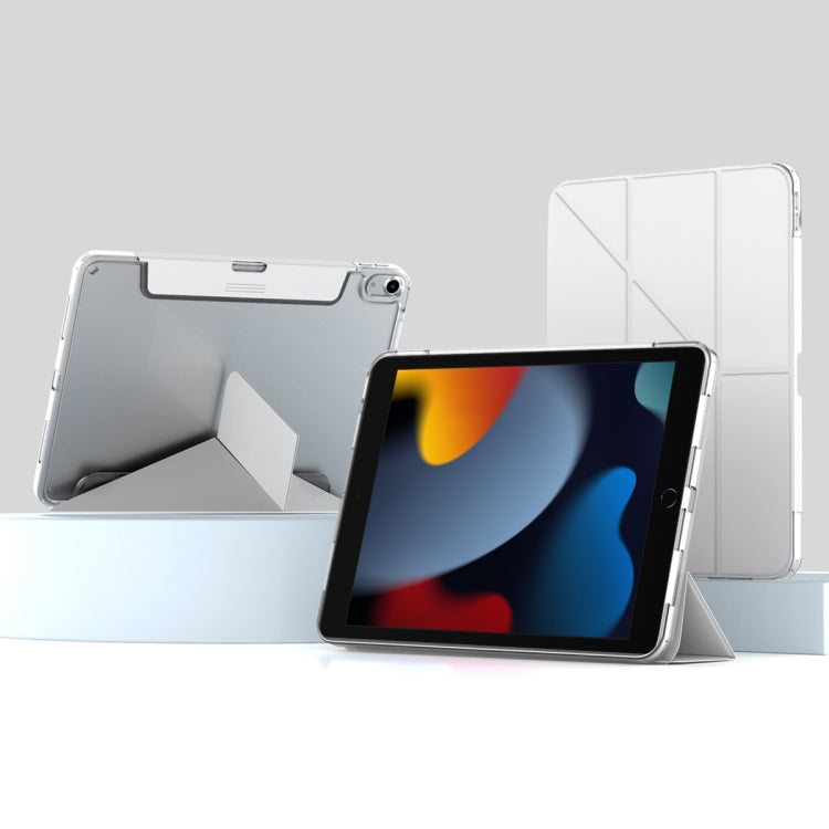 Mutural Deformation Stand Smart Leather Tablet Case, For iPad 2025 / 2022, For iPad Air 11 2025 / 2024, For iPad Air 13 2025 / 2024, For iPad Pro 13 2024, For iPad Pro 11 2024, For iPad Pro 11 2022 / 2021 / 2020, For iPad  Air 2022 / 2020 10.9���������...