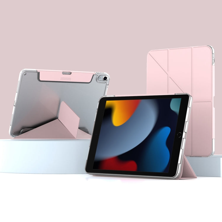 Mutural Deformation Stand Smart Leather Tablet Case, For iPad 2025 / 2022, For iPad Air 11 2025 / 2024, For iPad Air 13 2025 / 2024, For iPad Pro 13 2024, For iPad Pro 11 2024, For iPad Pro 11 2022 / 2021 / 2020, For iPad  Air 2022 / 2020 10.9���������...