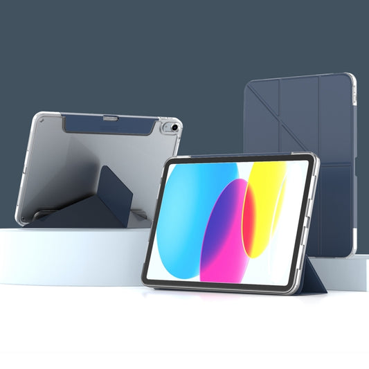 Mutural Deformation Stand Smart Leather Tablet Case, For iPad 2025 / 2022, For iPad Air 11 2025 / 2024, For iPad Air 13 2025 / 2024, For iPad Pro 13 2024, For iPad Pro 11 2024, For iPad Pro 11 2022 / 2021 / 2020, For iPad  Air 2022 / 2020 10.9���������...