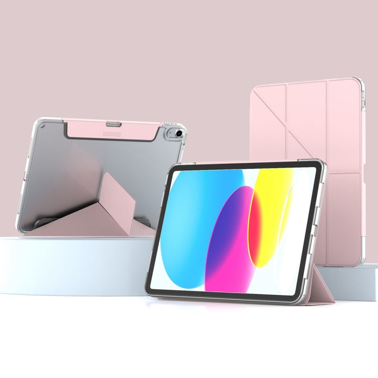 Mutural Deformation Stand Smart Leather Tablet Case, For iPad 2025 / 2022, For iPad Air 11 2025 / 2024, For iPad Air 13 2025 / 2024, For iPad Pro 13 2024, For iPad Pro 11 2024, For iPad Pro 11 2022 / 2021 / 2020, For iPad  Air 2022 / 2020 10.9���������...
