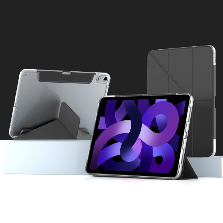 Mutural Deformation Stand Smart Leather Tablet Case, For iPad 2025 / 2022, For iPad Air 11 2025 / 2024, For iPad Air 13 2025 / 2024, For iPad Pro 13 2024, For iPad Pro 11 2024, For iPad Pro 11 2022 / 2021 / 2020, For iPad  Air 2022 / 2020 10.9���������...