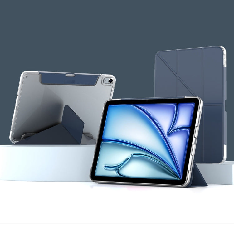 Mutural Deformation Stand Smart Leather Tablet Case, For iPad 2025 / 2022, For iPad Air 11 2025 / 2024, For iPad Air 13 2025 / 2024, For iPad Pro 13 2024, For iPad Pro 11 2024, For iPad Pro 11 2022 / 2021 / 2020, For iPad  Air 2022 / 2020 10.9���������...